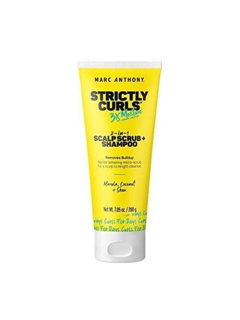 Marc Anthony Strictly Curls Coconut Oil and Marula Oil Scalp Scrub and Shampoo